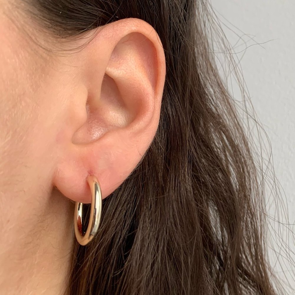 Gold Hoop Earrings